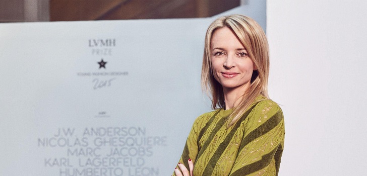 With the incredible super woman Delphine Arnault at the #LvmhPrize