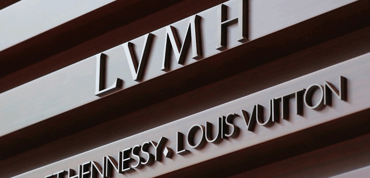 Signage for 22 Montaigne Avenue, that houses the LVMH Moet